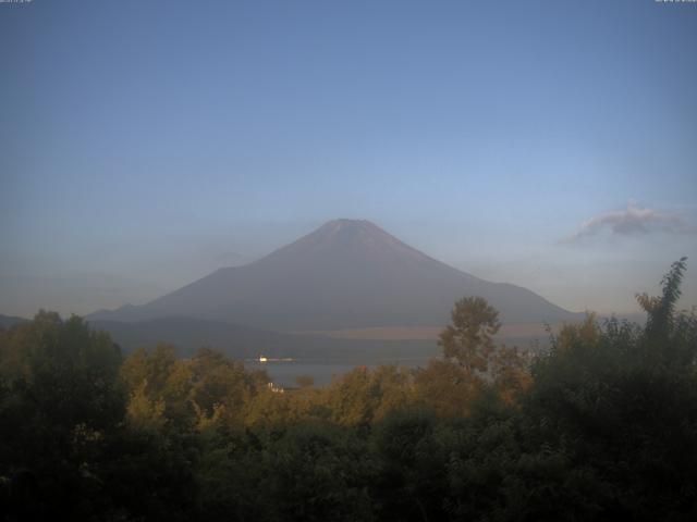 山中湖からの富士山