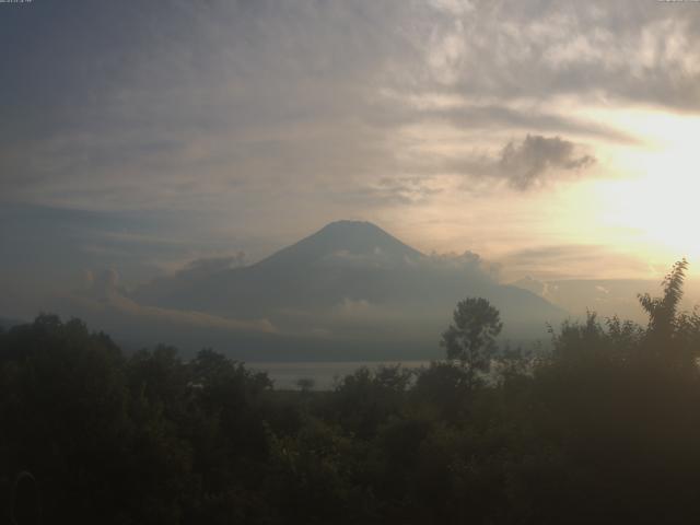 山中湖からの富士山