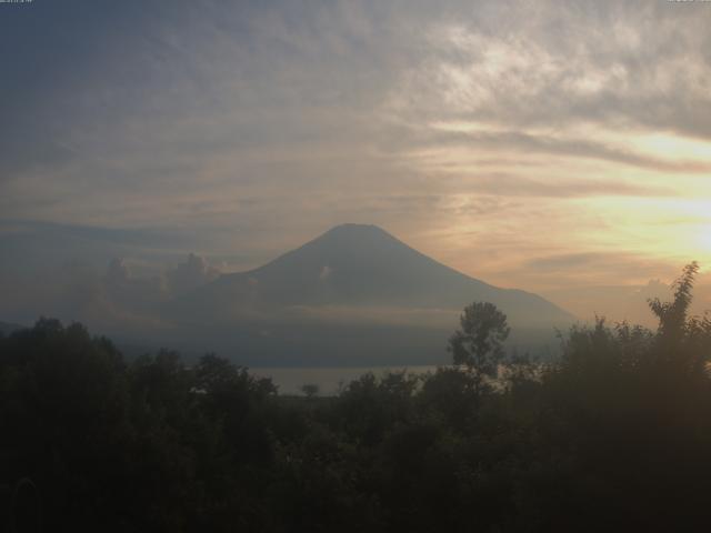 山中湖からの富士山