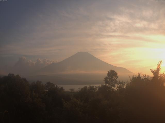 山中湖からの富士山