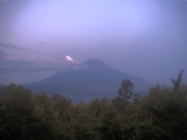 山中湖からの富士山