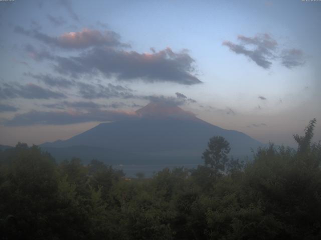 山中湖からの富士山
