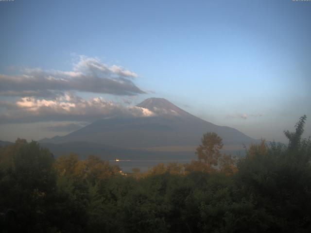 山中湖からの富士山