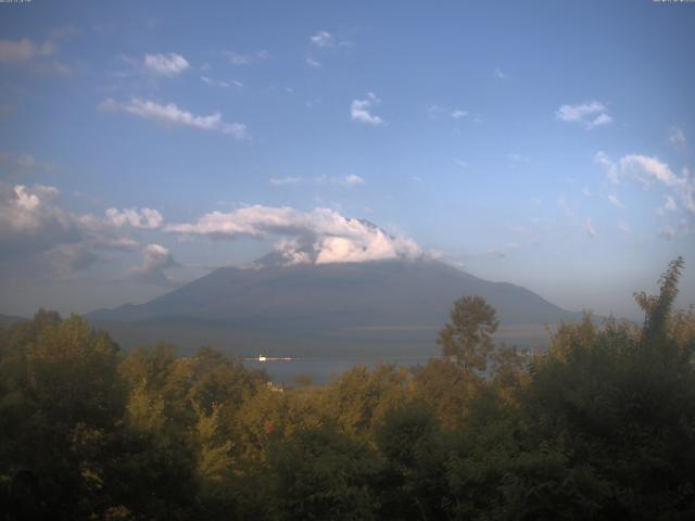 山中湖からの富士山