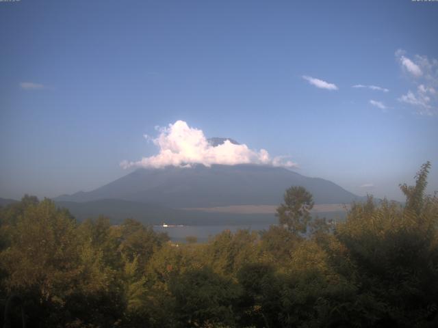 山中湖からの富士山