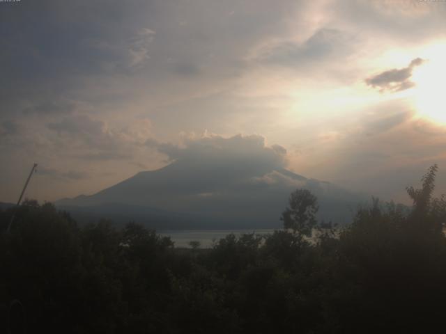山中湖からの富士山