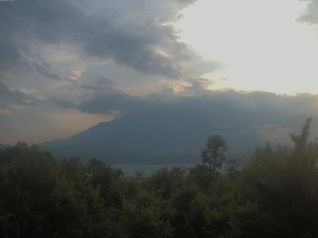 山中湖からの富士山