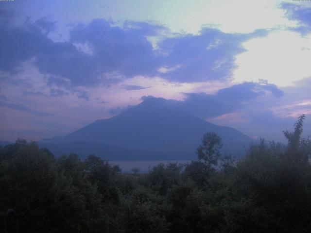山中湖からの富士山