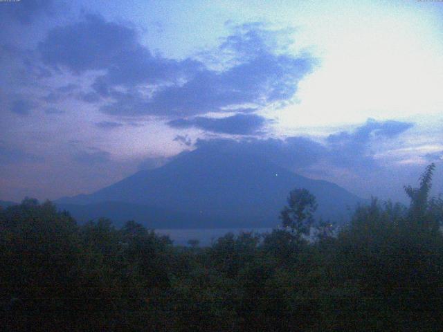 山中湖からの富士山
