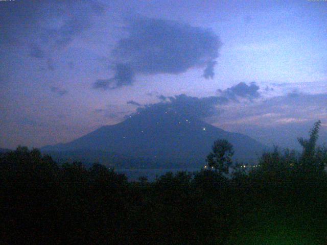 山中湖からの富士山