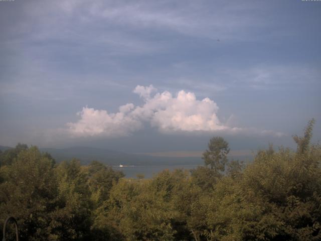 山中湖からの富士山
