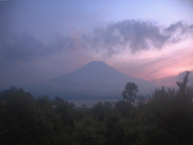 山中湖からの富士山