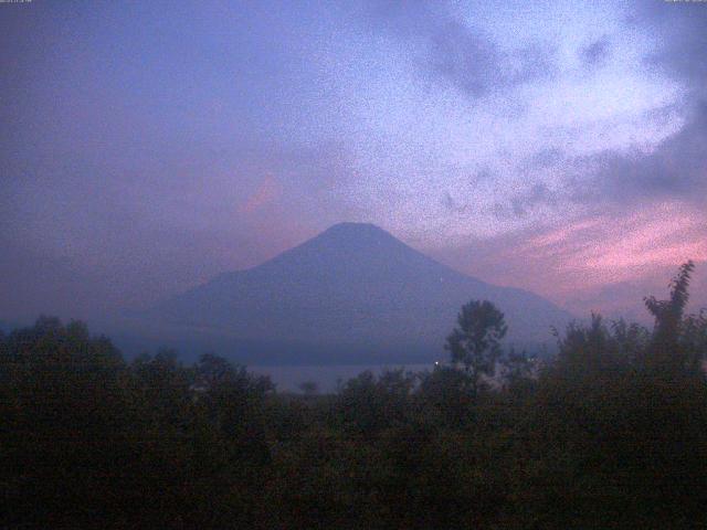 山中湖からの富士山