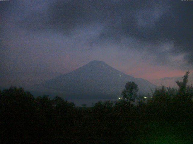 山中湖からの富士山