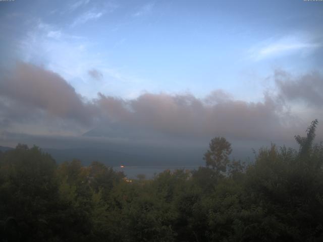 山中湖からの富士山