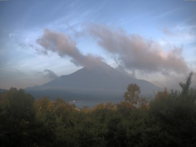 山中湖からの富士山