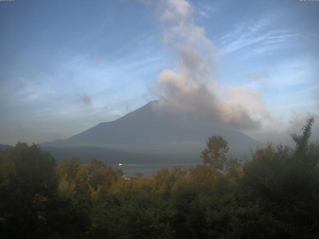 山中湖からの富士山