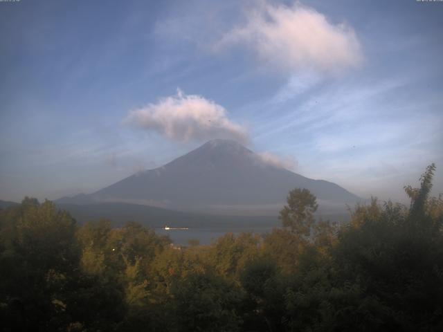 山中湖からの富士山