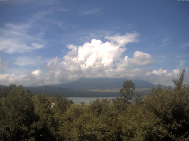 山中湖からの富士山