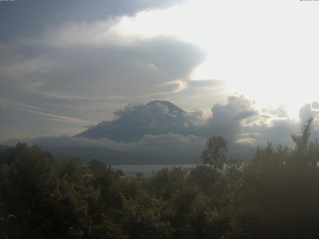 山中湖からの富士山