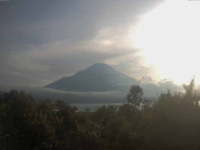 山中湖からの富士山