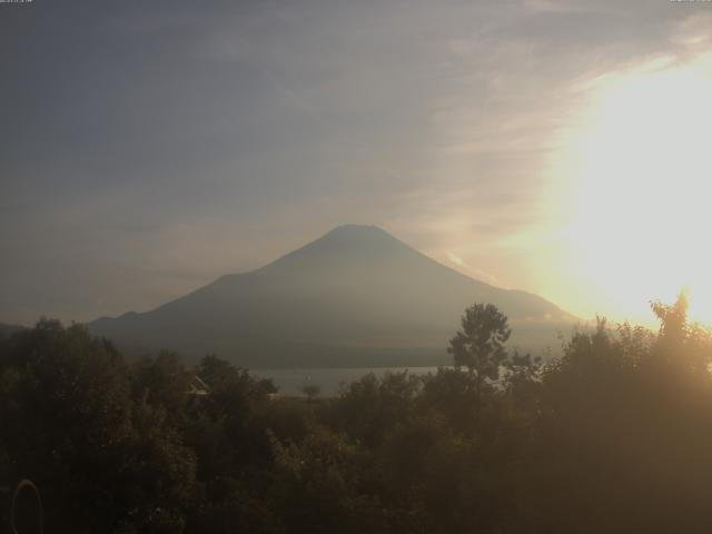 山中湖からの富士山