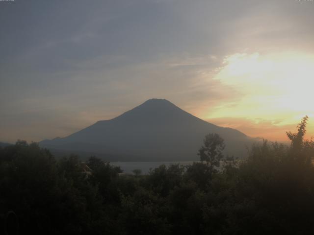 山中湖からの富士山