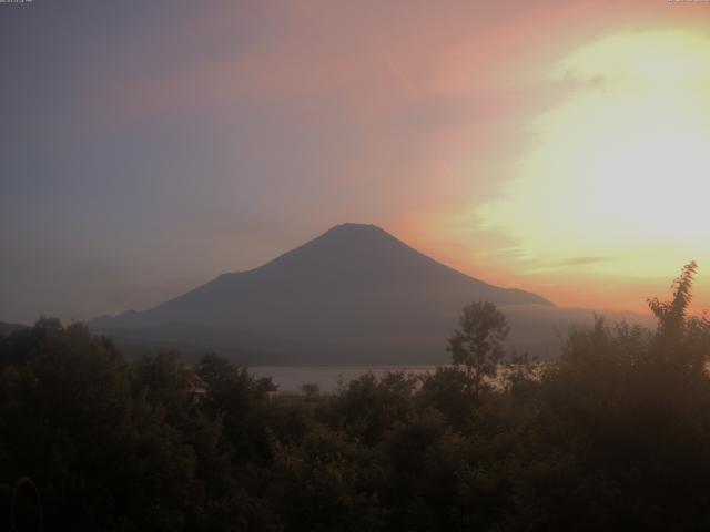 山中湖からの富士山