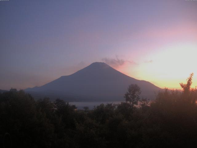 山中湖からの富士山