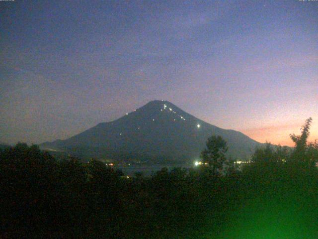 山中湖からの富士山