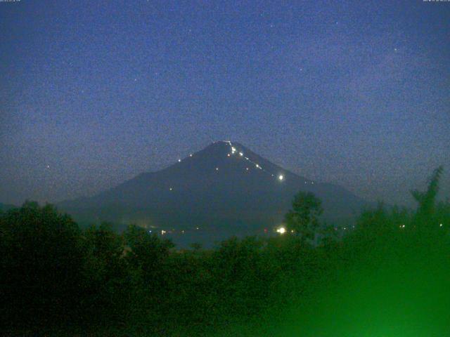 山中湖からの富士山