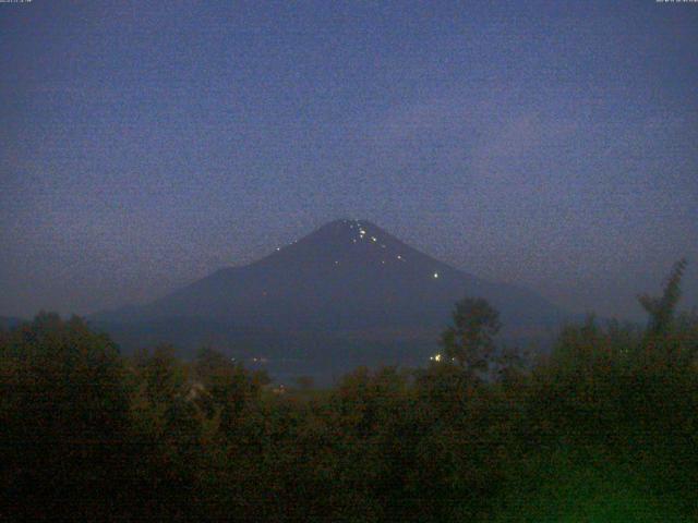山中湖からの富士山