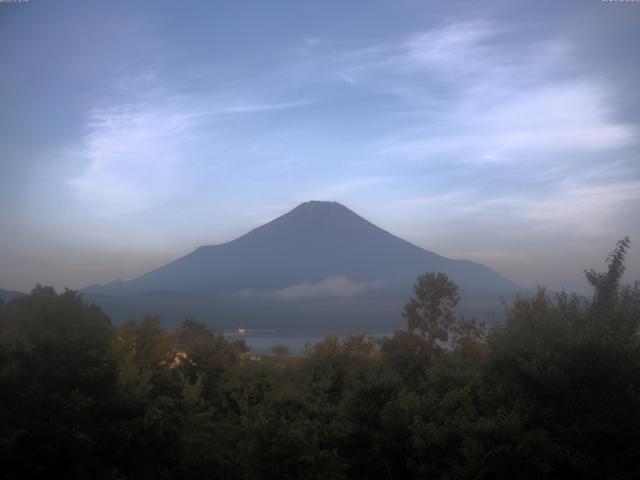 山中湖からの富士山