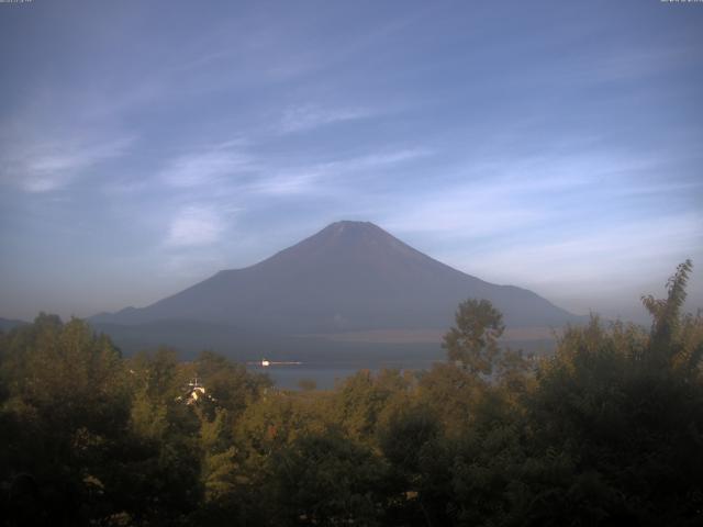 山中湖からの富士山