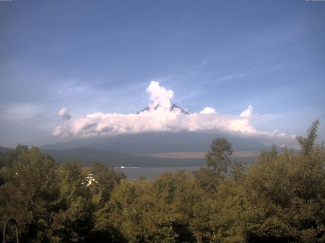 山中湖からの富士山