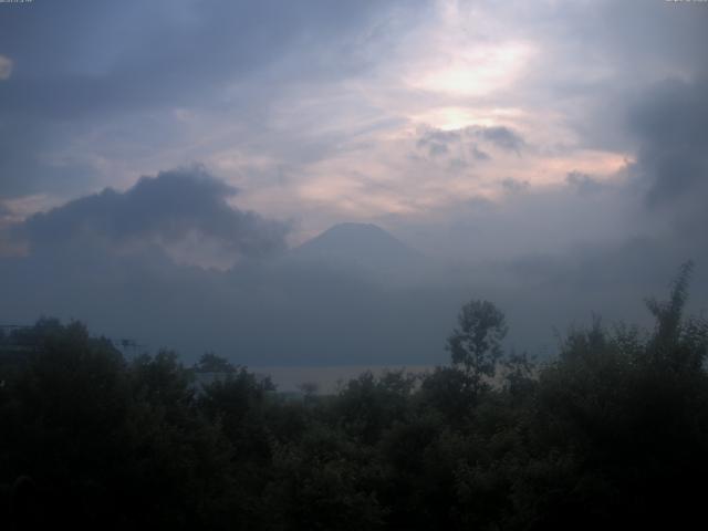 山中湖からの富士山
