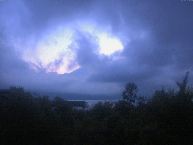 山中湖からの富士山