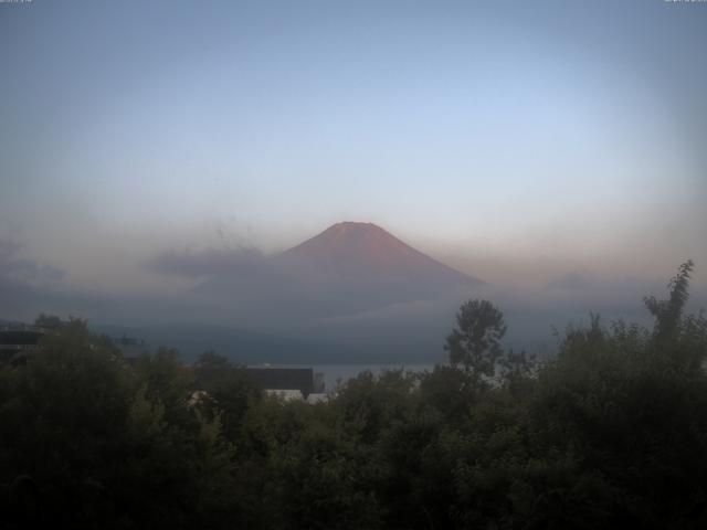 山中湖からの富士山