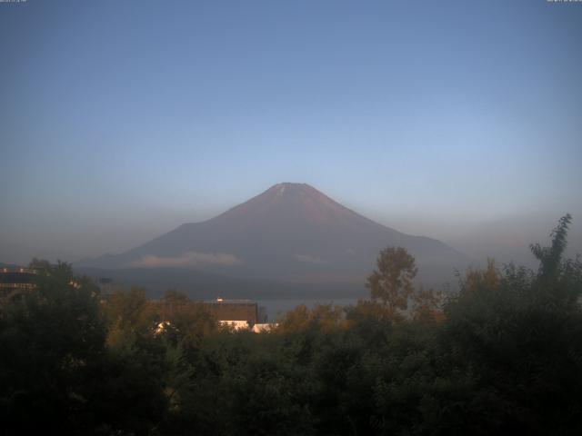 山中湖からの富士山
