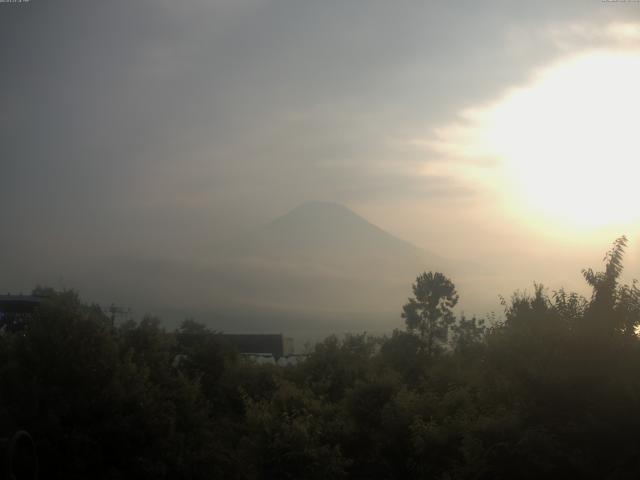 山中湖からの富士山