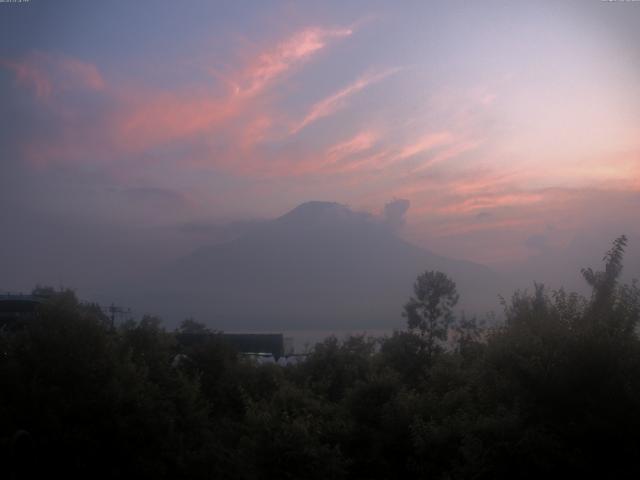 山中湖からの富士山