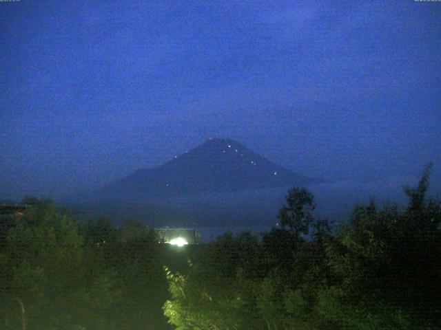 山中湖からの富士山