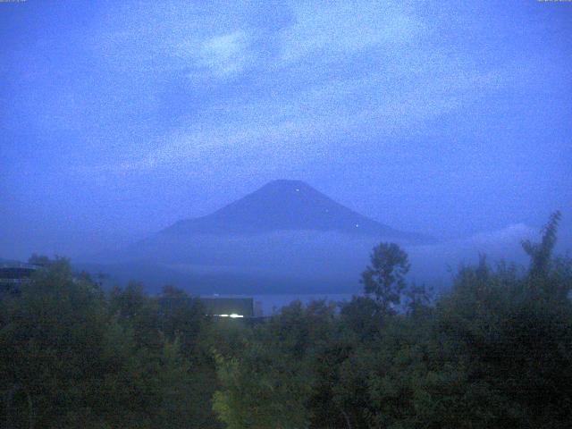 山中湖からの富士山