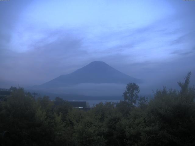 山中湖からの富士山