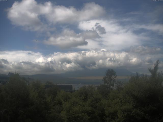 山中湖からの富士山