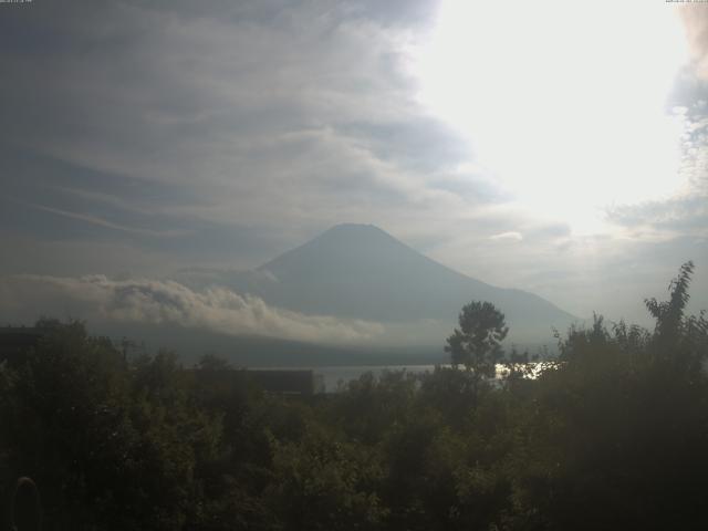 山中湖からの富士山