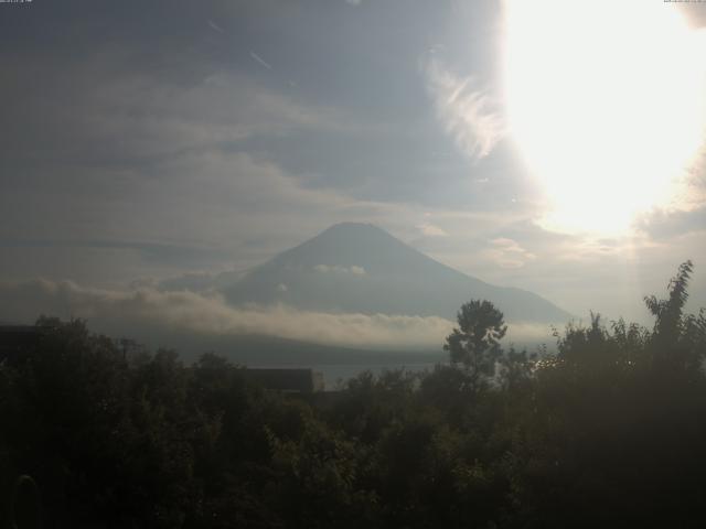 山中湖からの富士山