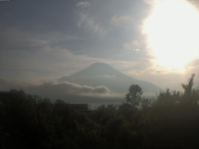 山中湖からの富士山