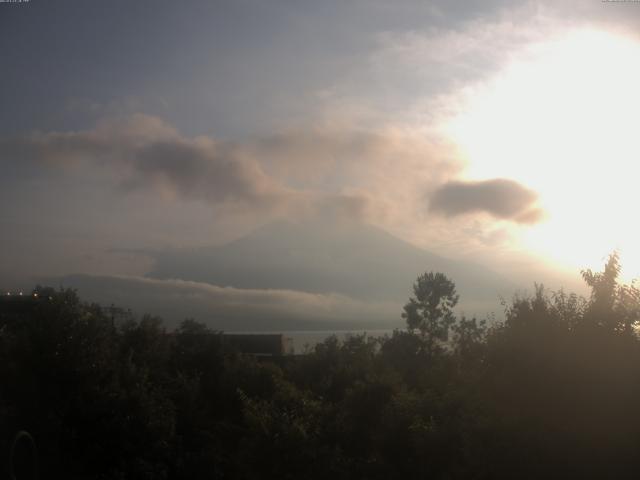 山中湖からの富士山