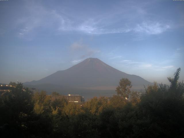 山中湖からの富士山